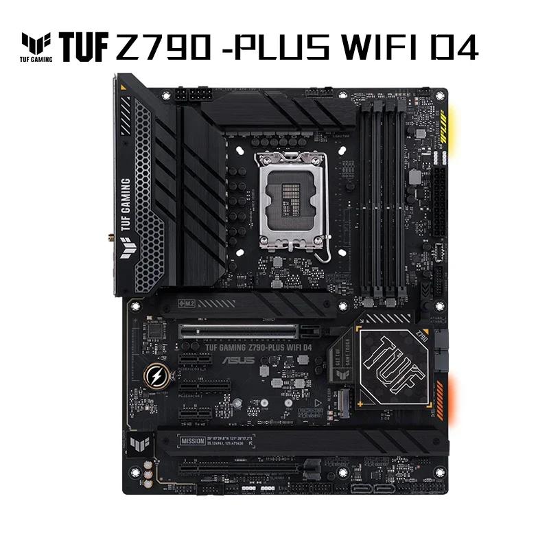 ASUS TUF GAMING Z790-PLUS  D4, LGA 1700,  12   13  ATX ̹ , PCIe 5.0,DDR4,4xM.2 , 16 + 1 DrMOS,WIF